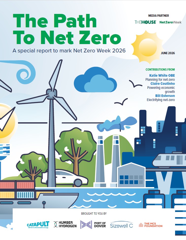 Front cover of Teh Path to Net Zero 2026 supplement